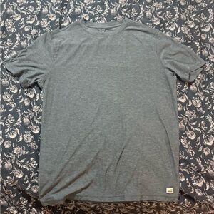 Vuori Heather Gray Short Sleeve Tee